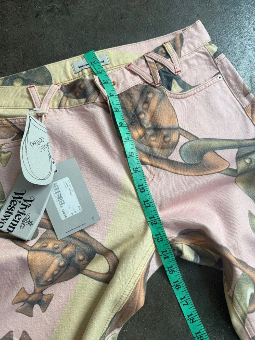 Vivienne Westwood New 530$ A/W 2022 over orb jeans w/ - Picture 2 of 11